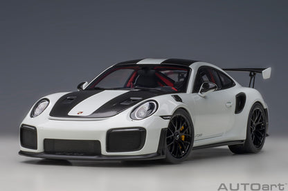 1:18 Porsche 911 (991.2) GT2 RS - Weissach Package - White - AUTOart - 78171