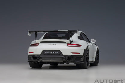 1:18 Porsche 911 (991.2) GT2 RS - Weissach Package - White - AUTOart - 78171