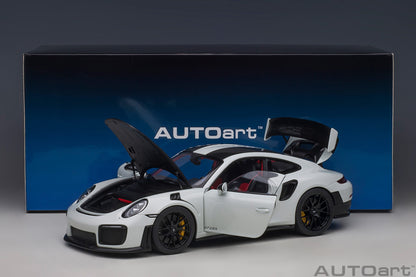1:18 Porsche 911 (991.2) GT2 RS - Weissach Package - White - AUTOart - 78171