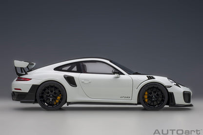 1:18 Porsche 911 (991.2) GT2 RS - Weissach Package - White - AUTOart - 78171