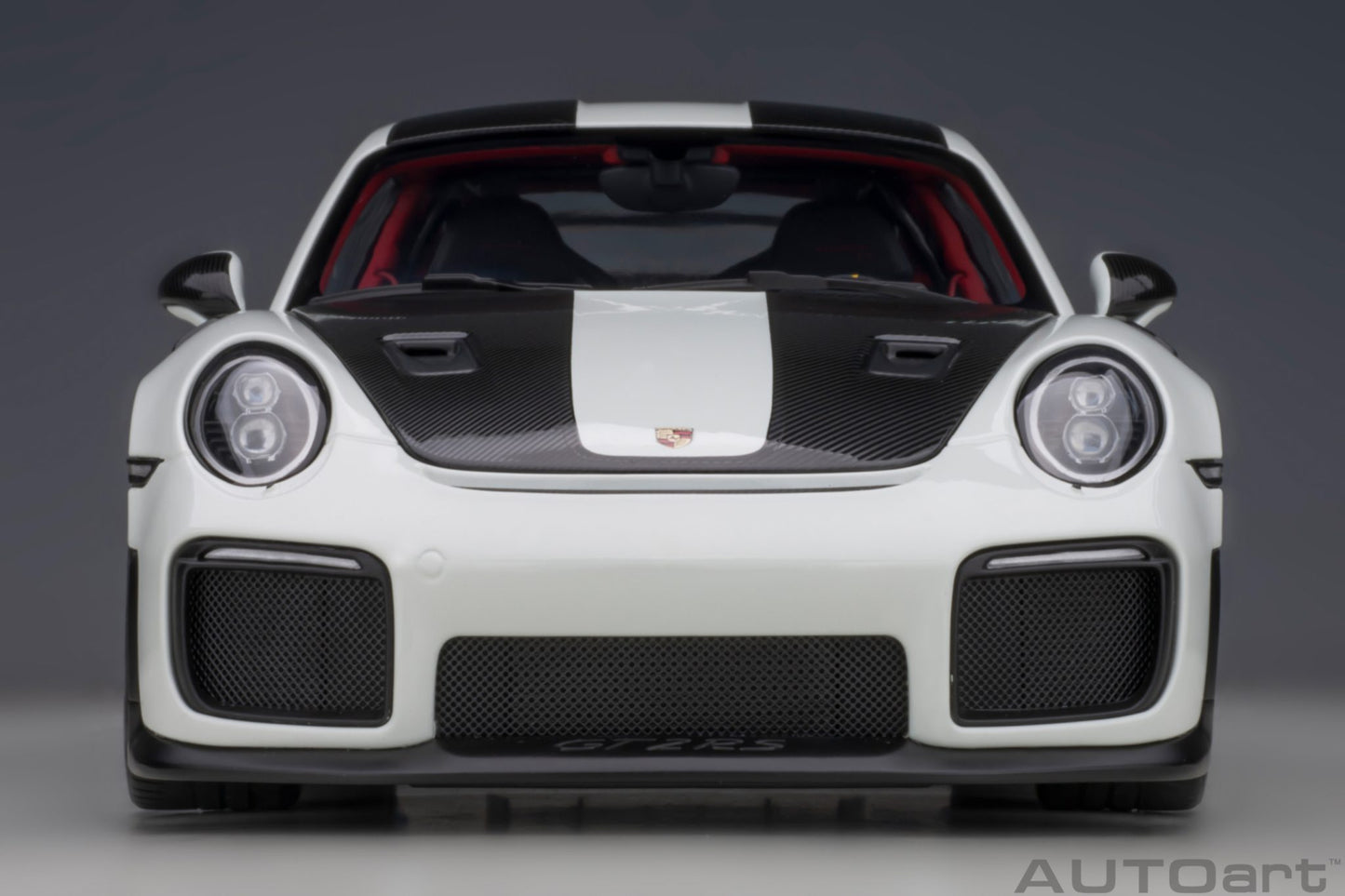 1:18 Porsche 911 (991.2) GT2 RS - Weissach Package - White - AUTOart - 78171