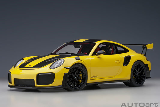 1:18 Porsche 911 (991.2) GT2 RS - Weissach Package - Racing Yellow - AUTOart - 78172