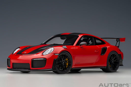 1:18 Porsche 911 (991.2) GT2 RS - Weissach Package - Guards Red - AUTOart - 78173