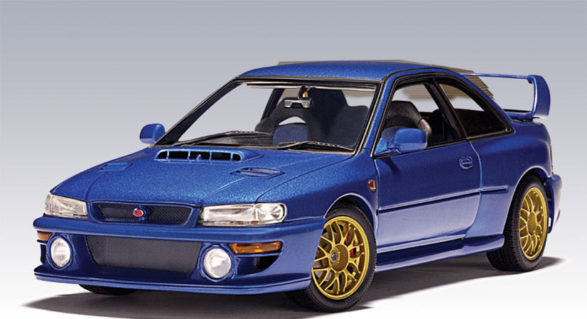 1:18 Subaru Impreza 22B RHD - Metallic Blue - AUTOart - 78601