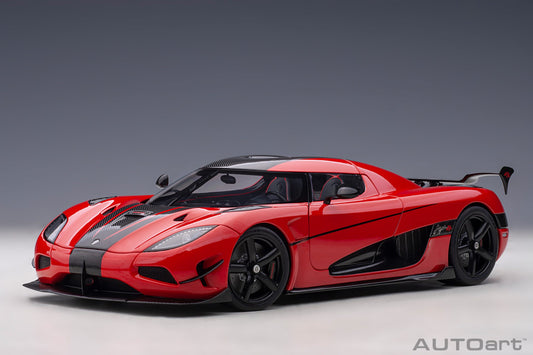 1:18 Koenigsegg Agera RS - Chilli Red w/Black Accents - AUTOart - 79022