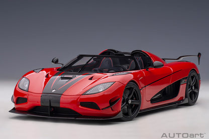 1:18 Koenigsegg Agera RS - Chilli Red w/Black Accents - AUTOart - 79022