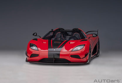 1:18 Koenigsegg Agera RS - Chilli Red w/Black Accents - AUTOart - 79022