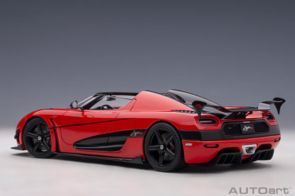 1:18 Koenigsegg Agera RS - Chilli Red w/Black Accents - AUTOart - 79022