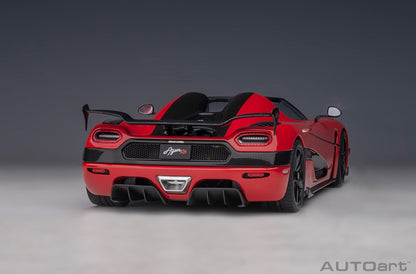1:18 Koenigsegg Agera RS - Chilli Red w/Black Accents - AUTOart - 79022