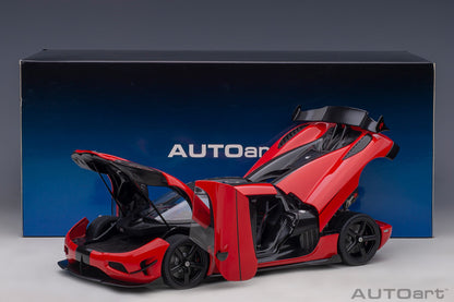 1:18 Koenigsegg Agera RS - Chilli Red w/Black Accents - AUTOart - 79022