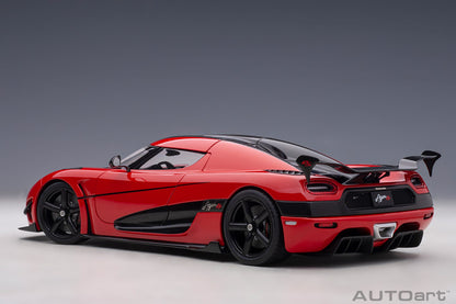 1:18 Koenigsegg Agera RS - Chilli Red w/Black Accents - AUTOart - 79022