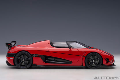 1:18 Koenigsegg Agera RS - Chilli Red w/Black Accents - AUTOart - 79022