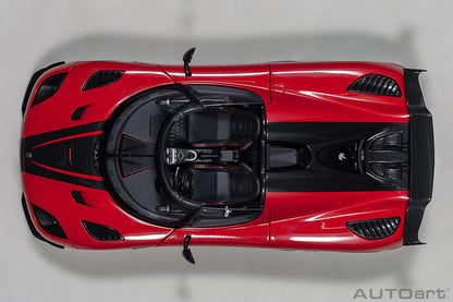 1:18 Koenigsegg Agera RS - Chilli Red w/Black Accents - AUTOart - 79022