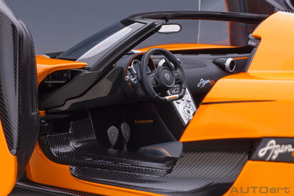 1:18 Koenigsegg Agera RS - Cone Orange w/Black Accents - AUTOart - 79023