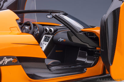 1:18 Koenigsegg Agera RS - Cone Orange w/Black Accents - AUTOart - 79023