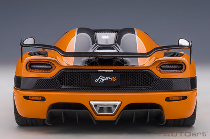 1:18 Koenigsegg Agera RS - Cone Orange w/Black Accents - AUTOart - 79023