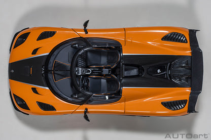 1:18 Koenigsegg Agera RS - Cone Orange w/Black Accents - AUTOart - 79023