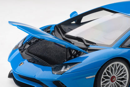 1:18 Lamborghini Aventador S - Blue Nila/Pearl Blue - AUTOart - 79134