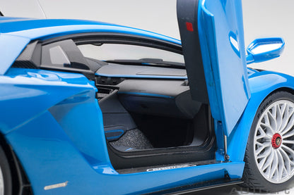 1:18 Lamborghini Aventador S - Blue Nila/Pearl Blue - AUTOart - 79134