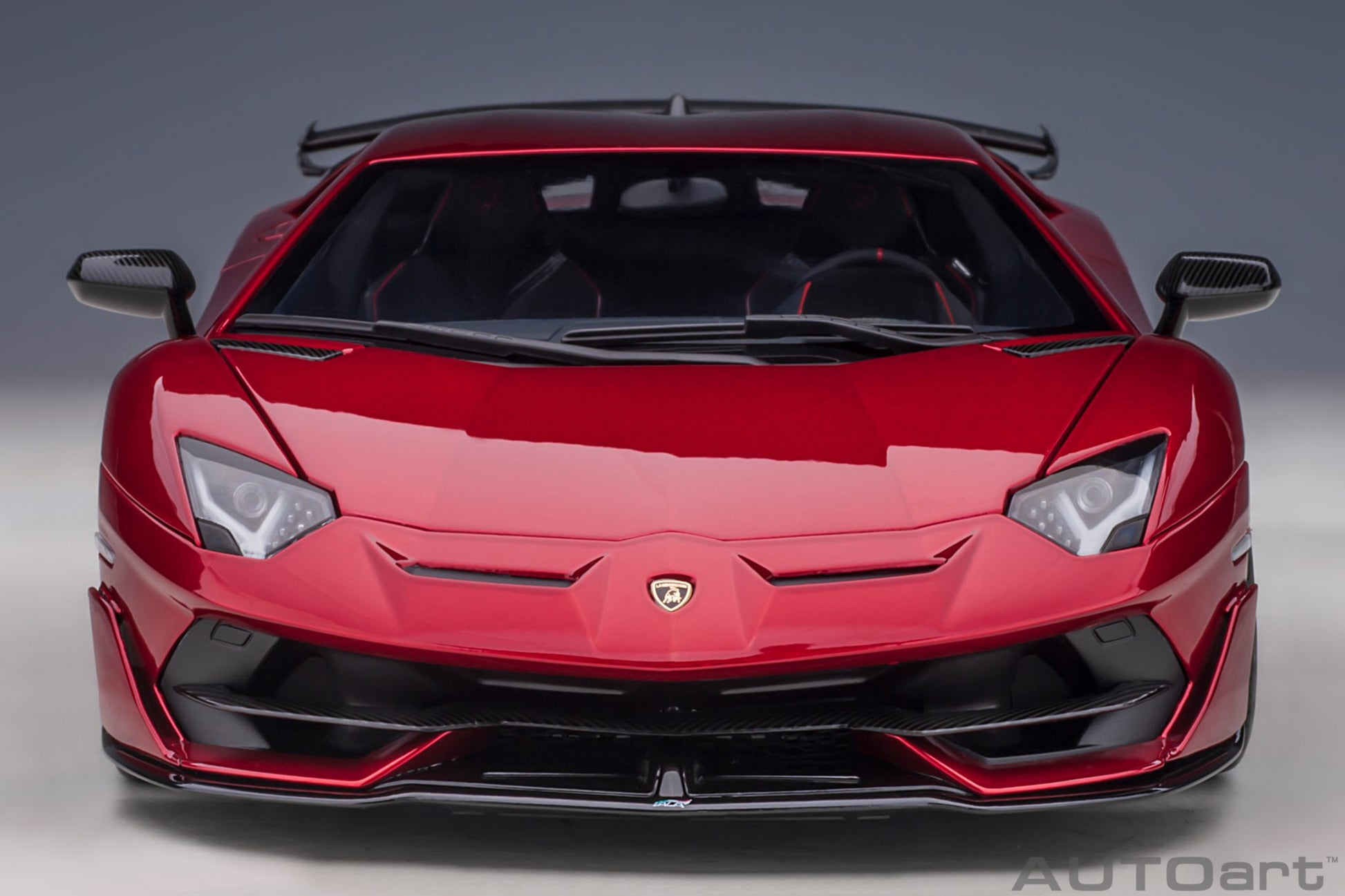 1:18 Lamborghini Aventador SVJ - Rosso Efesto/Metallic Red - AUTOart - 79177