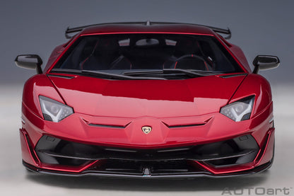 1:18 Lamborghini Aventador SVJ - Rosso Efesto/Metallic Red - AUTOart - 79177