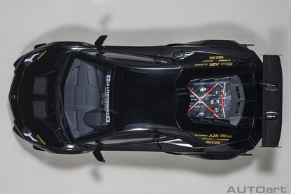 1:18 Lamborghini Aventador - Liberty Walk LB-Works Limited Edition - Gloss Black /Gold Accents - AUTOart - 79184