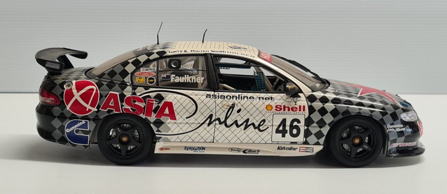 1:18 Holden VT Commodore #46 - 2000 - Supercars Championship - Asia Online - John Faulkner - AUTOart - 80066