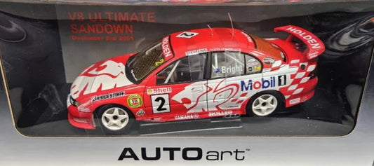 1:18 Holden VX Commodore #2 - V8 Ultimate Sandown - 2001 - Supercars Championship - Holden Racing Team - Jason Bright - AUTOart - 80162B