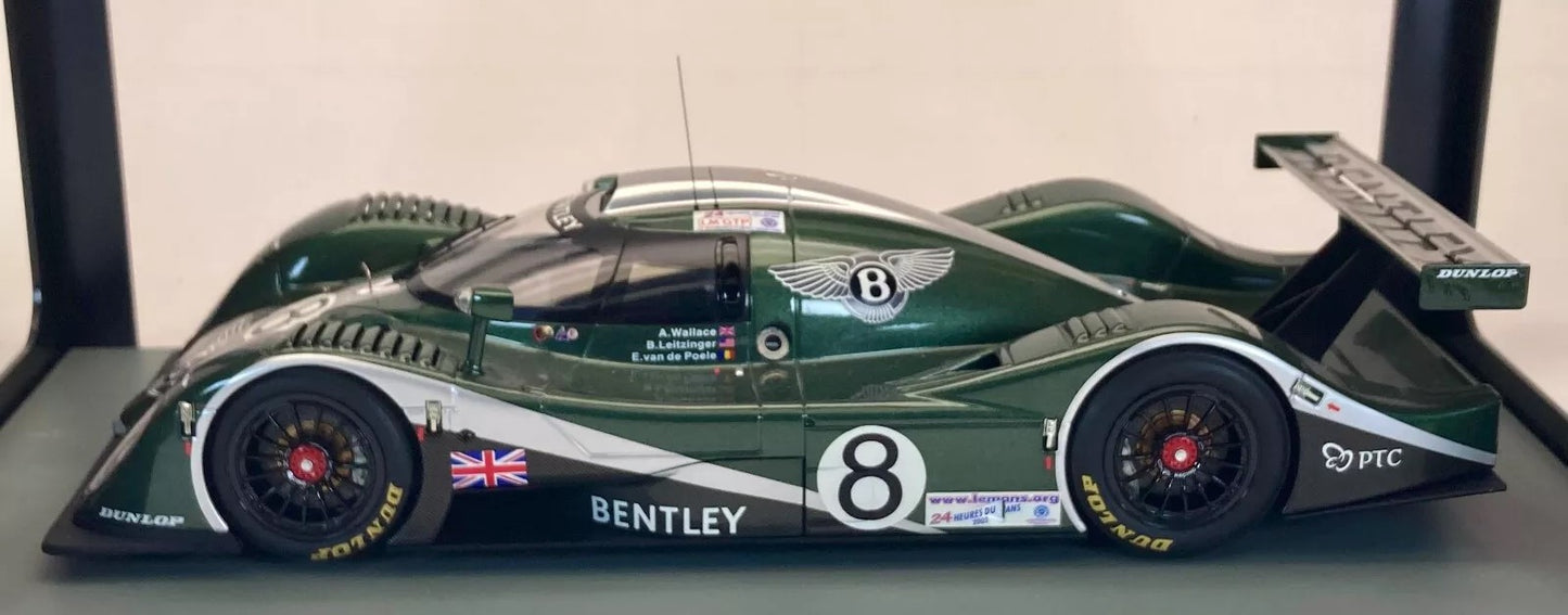 1:18 Bentley EXP Speed 8 - 2002 - LeMans - Team Bentley - Andy Wallace - AUTOart - 80253