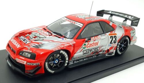 1:18 Nissan R34 Skyline GTR #23 Castrol Pitwork - 2002 - Japan Grand Touring Car Championship - AUTOart - 80278