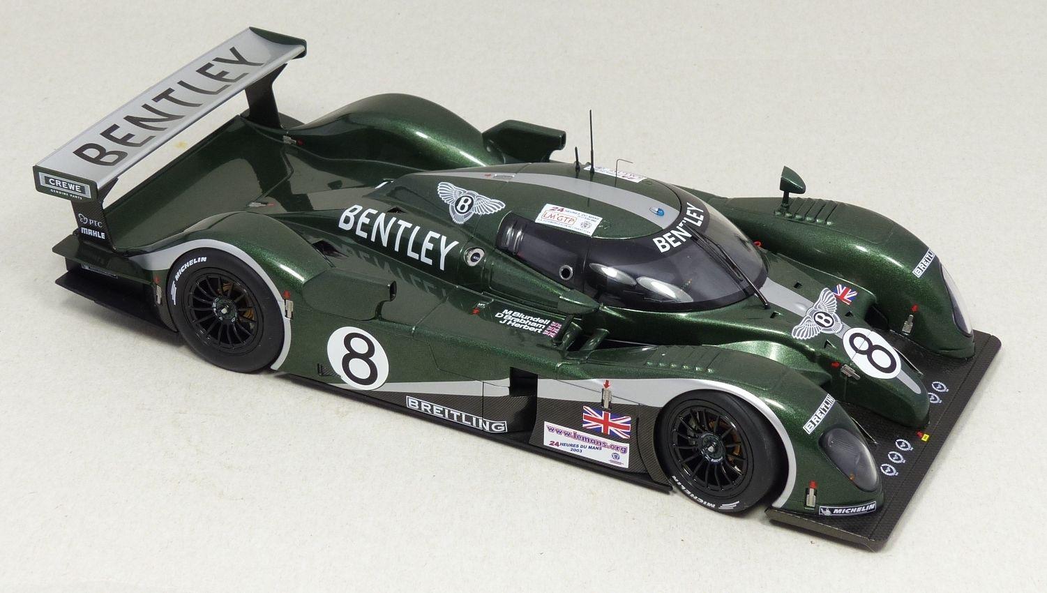 1:18 Bentley Speed 8 - 2003 - LeMans - Team Bentley - Johnny Herbert - AUTOart - 80354
