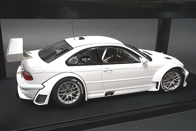1:18 BMW M3 GTR (E46) - Plain Body Version - White - AUTOart - 80448