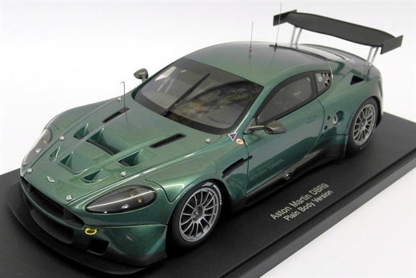 1:18 Aston Martin DBR9 Plain Body Version - 2005 - LeMans - Green - AUTOart - 80503