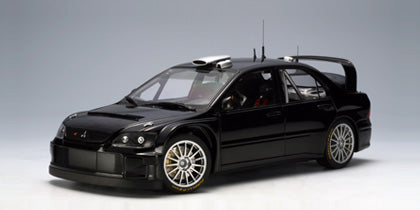 1:18 Mitsubishi Lancer WRC05 - Plain Body Version - Black - AUTOart - 80528