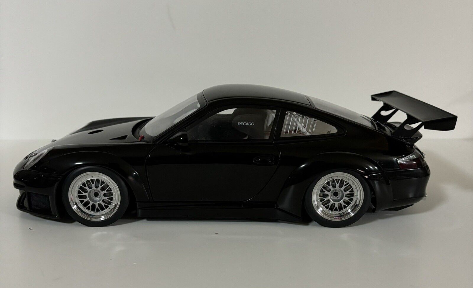 1:18 Porsche 911 (996) GT3 RSR Plain Body Version - 2005 - Black - AUTOart - 80585