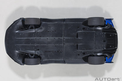 1:18 McLaren P1 GTR - Metallic Blue /Yellow Stripes - AUTOart - 81542