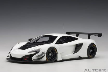 1:18 McLaren 650S GT3 - White /Black Accents - AUTOart - 81640