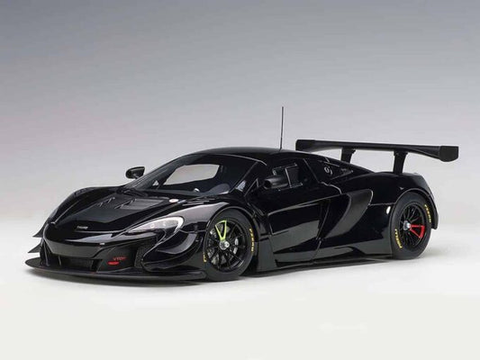 1:18 McLaren 650S GT3 - Gloss Black/Matt Black Accents - AUTOart - 81644