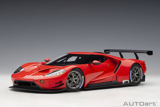 1:18 Ford GT - Plain Colour Version - LeMans - Red - AUTOart - 81811