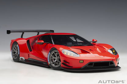 1:18 Ford GT - Plain Colour Version - LeMans - Red - AUTOart - 81811