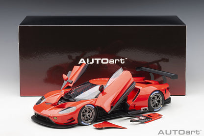 1:18 Ford GT - Plain Colour Version - LeMans - Red - AUTOart - 81811