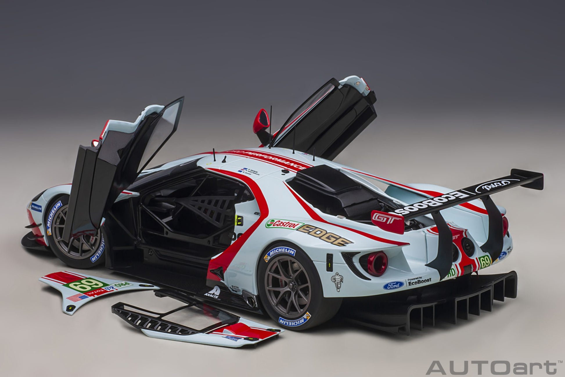 1:18 Ford GT #69 - 2019 - Lemans - Ford Chip Ganassi Team - Ryan Briscoe - AUTOart - 81913