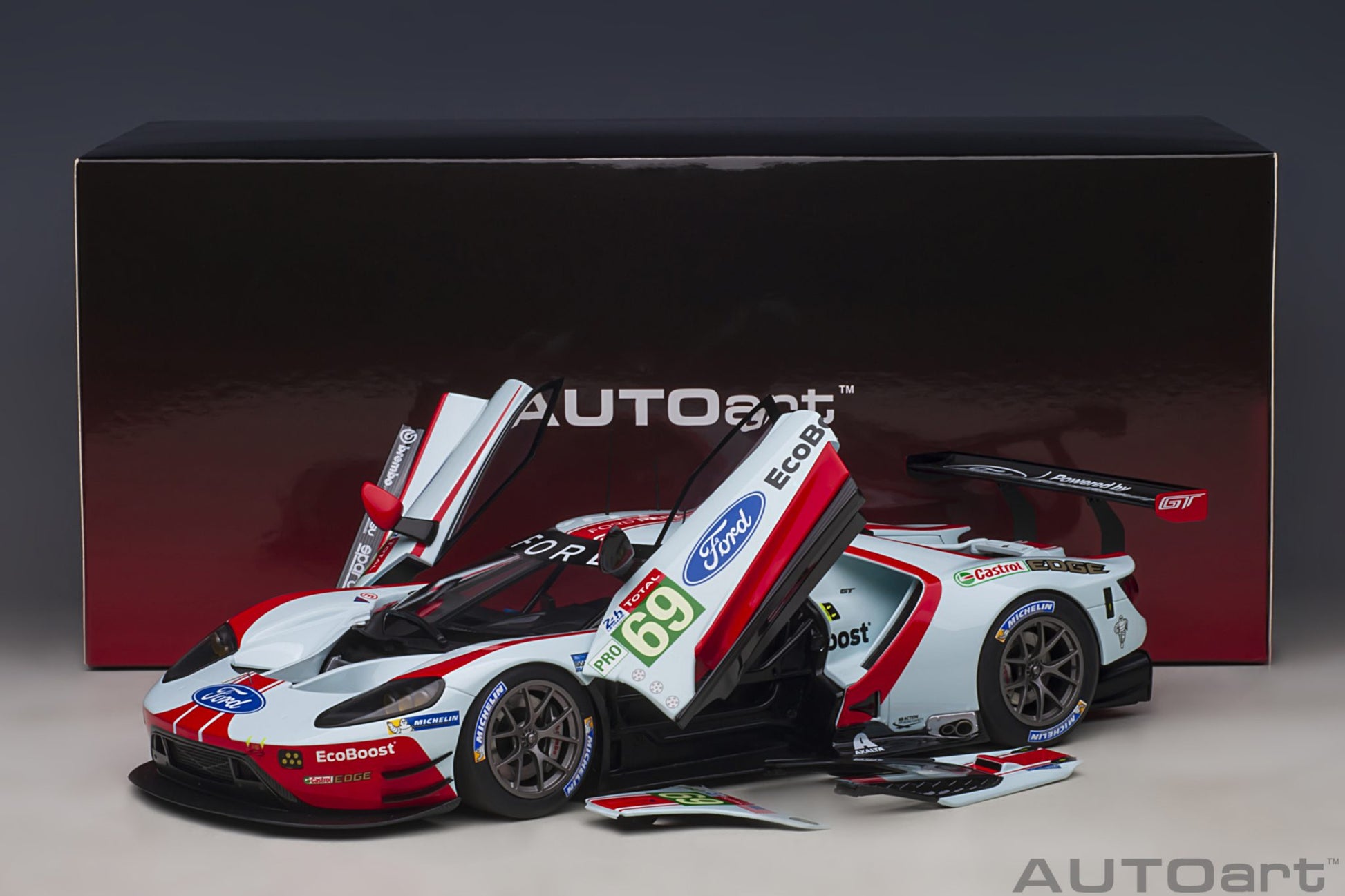1:18 Ford GT #69 - 2019 - Lemans - Ford Chip Ganassi Team - Ryan Briscoe - AUTOart - 81913