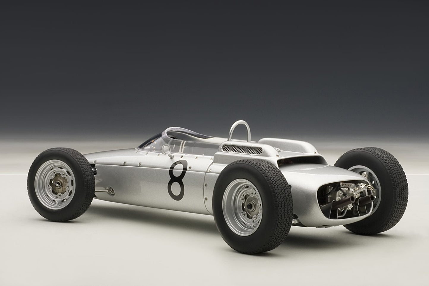 1:18 Porsche 804 Formula 1 #8 - Nurburgring - 1962 - Formula 1 - Porsche - Jo Bonnier - AUTOart - 86272