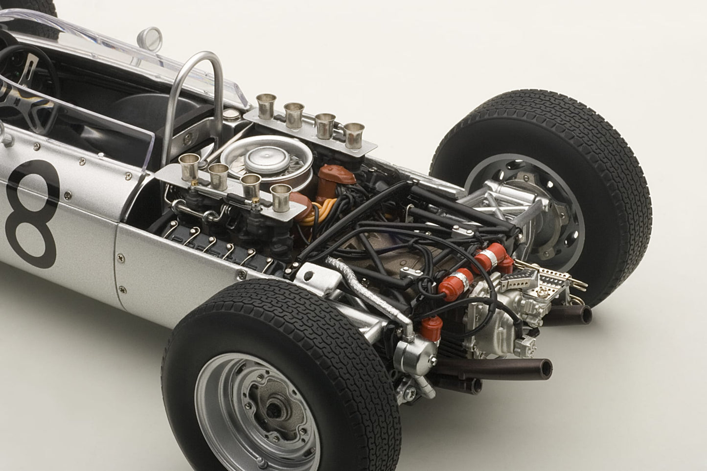 1:18 Porsche 804 Formula 1 #8 - Nurburgring - 1962 - Formula 1 - Porsche - Jo Bonnier - AUTOart - 86272