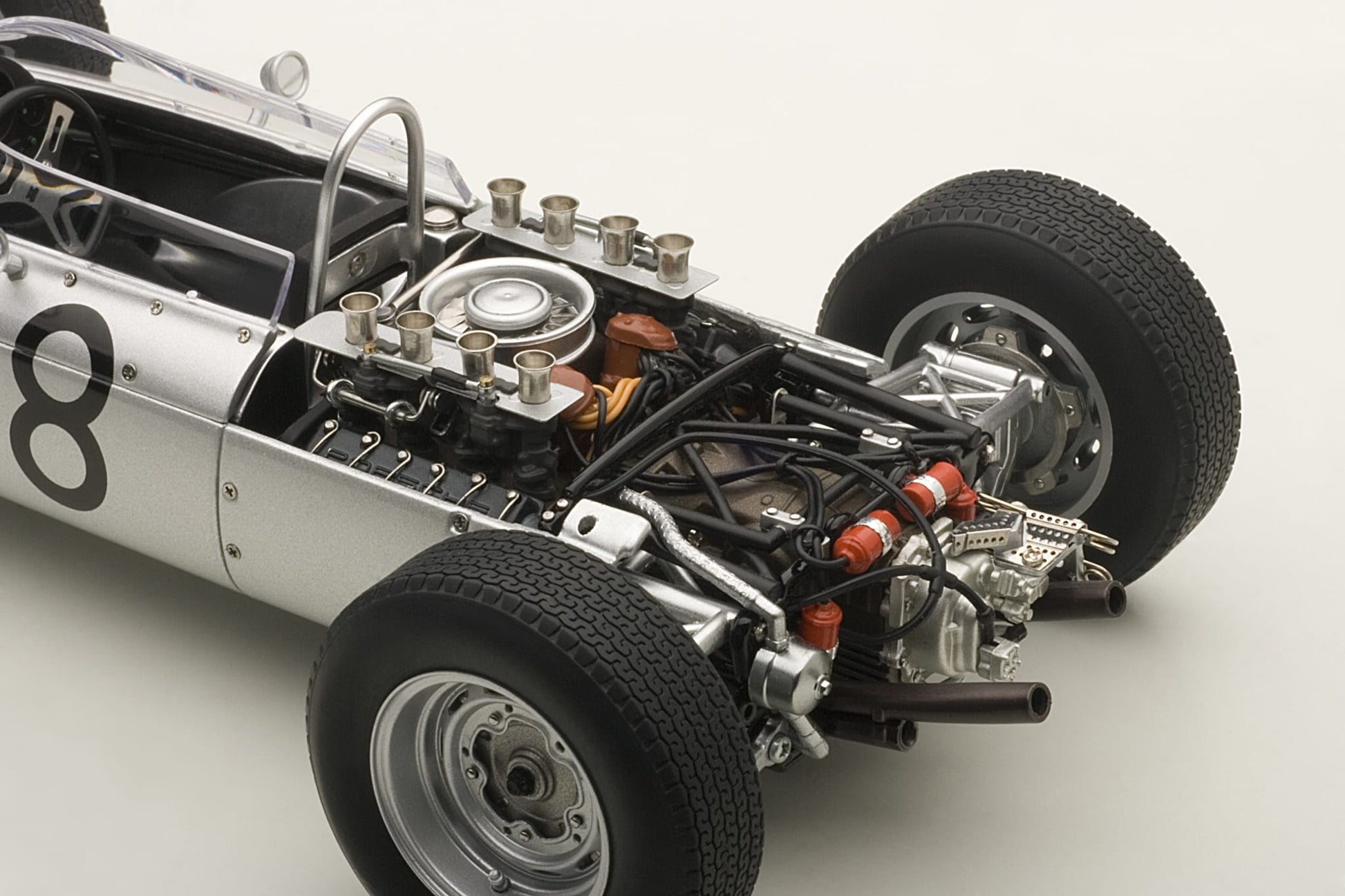1:18 Porsche 804 Formula 1 #8 - Nurburgring - 1962 - Formula 1 - Porsche - Jo Bonnier - AUTOart - 86272