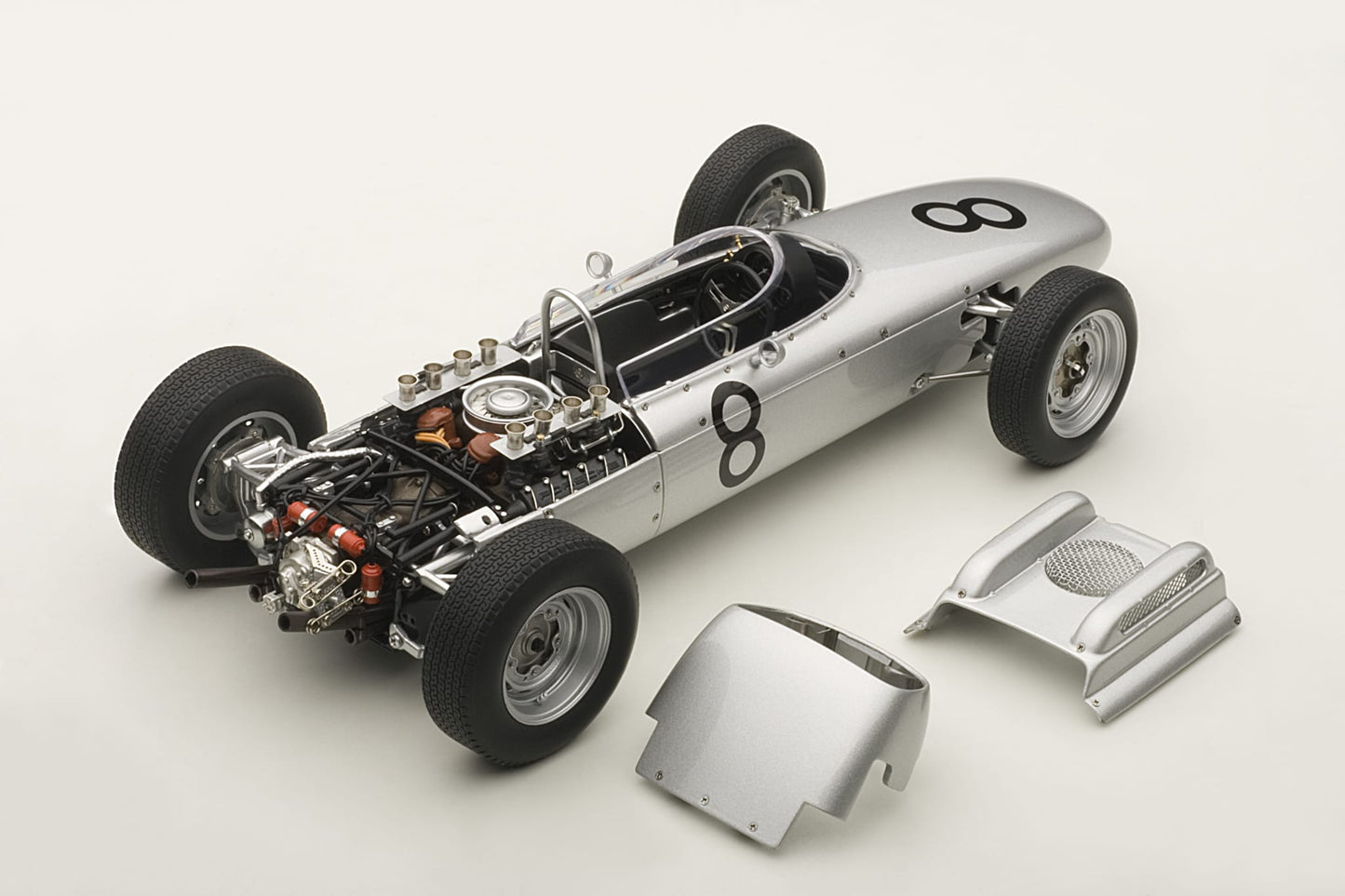 1:18 Porsche 804 Formula 1 #8 - Nurburgring - 1962 - Formula 1 - Porsche - Jo Bonnier - AUTOart - 86272