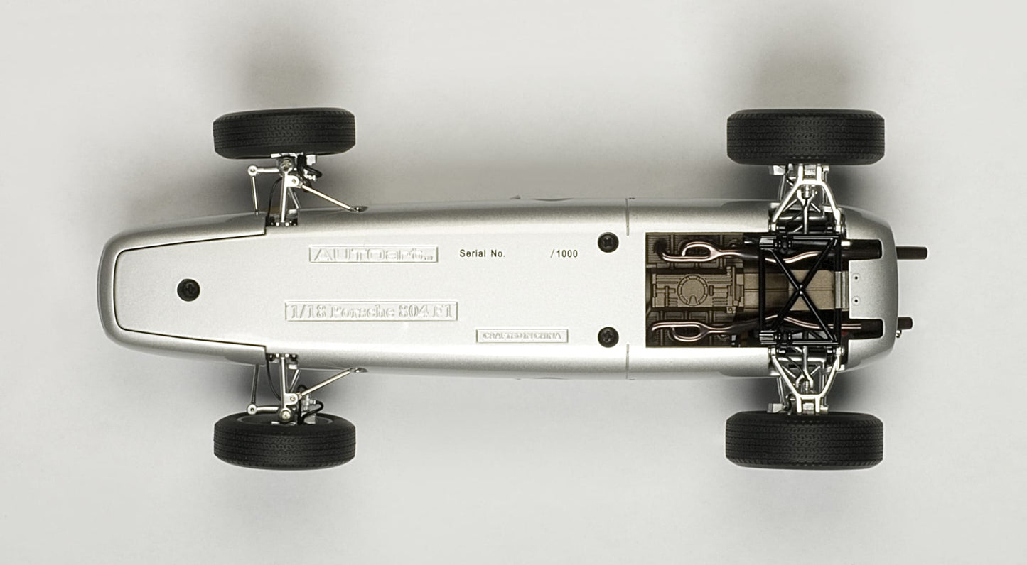 1:18 Porsche 804 Formula 1 #8 - Nurburgring - 1962 - Formula 1 - Porsche - Jo Bonnier - AUTOart - 86272