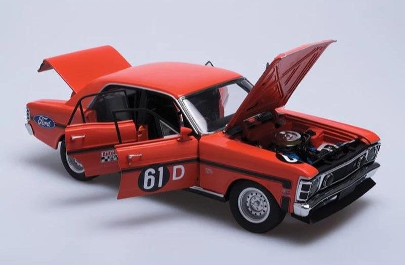 1:18 Ford XW Falcon GTHO #61D - Sandown Winner - 1969 - Ford Motor Company of Australia - Allan Moffat - AUTOart - 86910