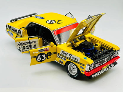 1:18 Ford XY Falcon GTHO #63E - Rollover car - 1971 - Bathurst - FF Newell & Son - Bill Brown - AUTOart - 87112